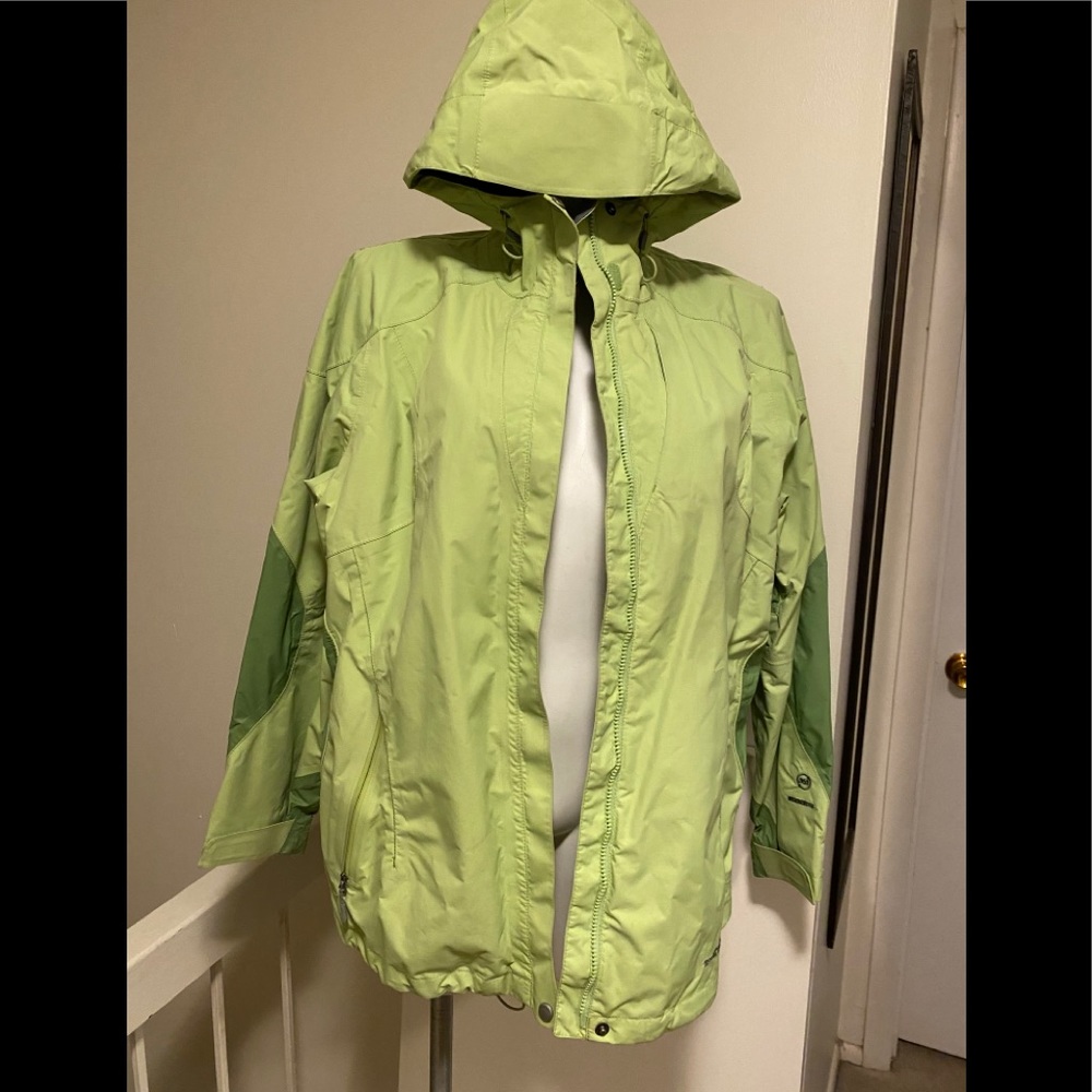 Green Eddie Bauer jacket